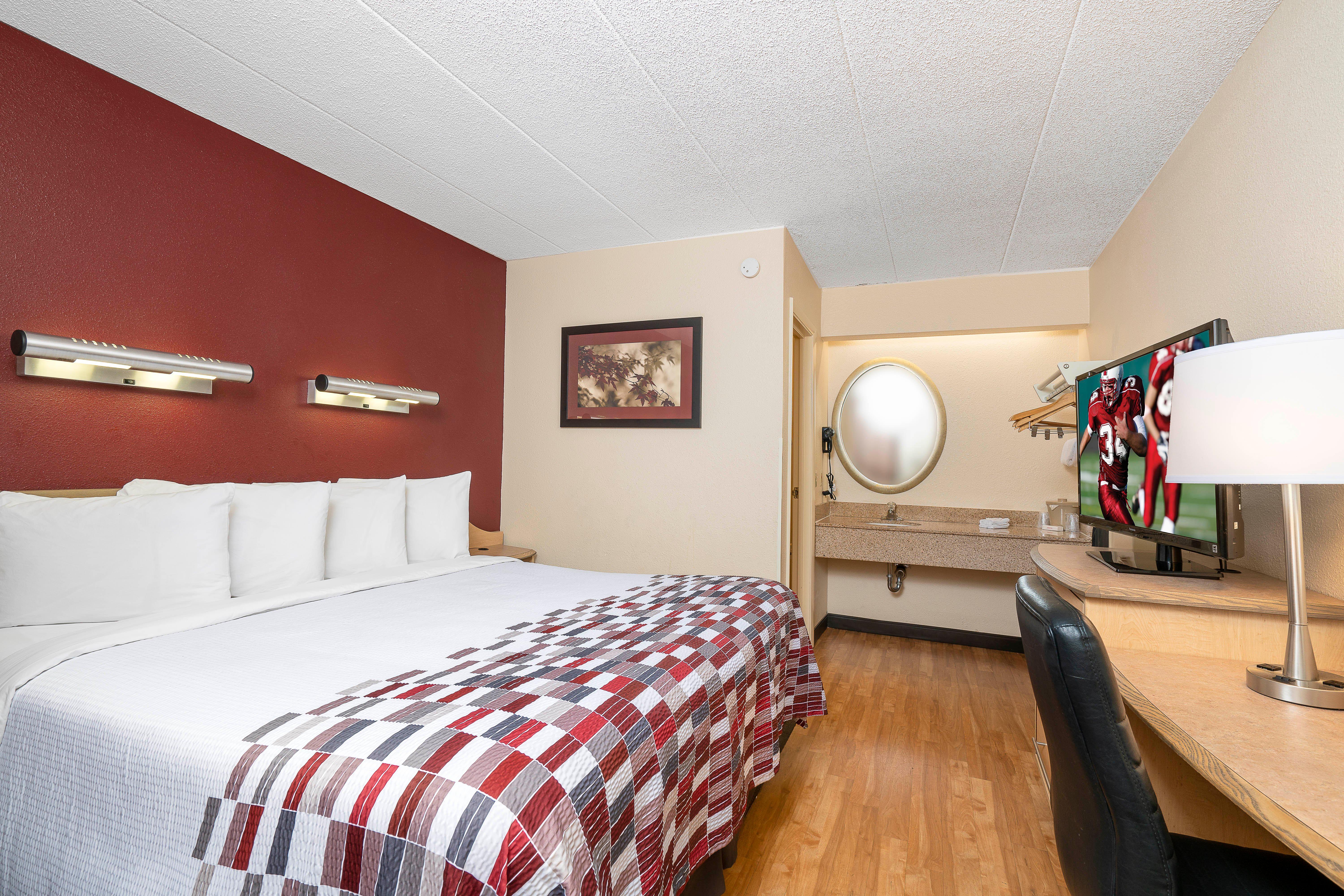 Red Roof Inn Detroit - Roseville St Clair Shores Exterior foto